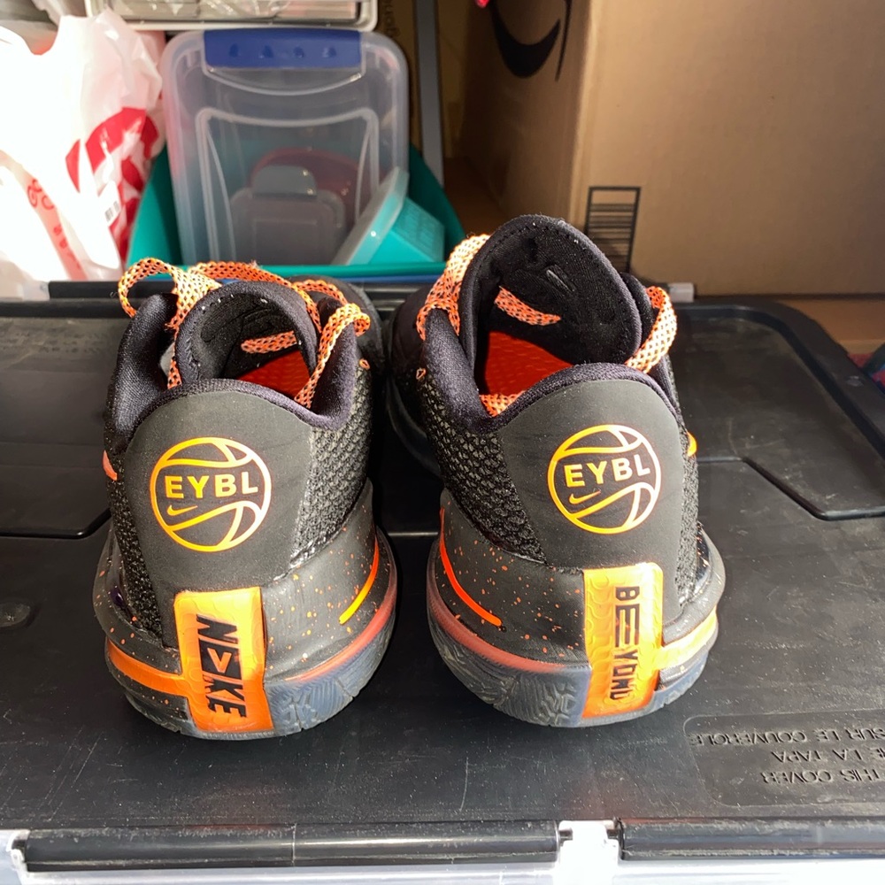 Nike Kids Sneakers - Black and Orange